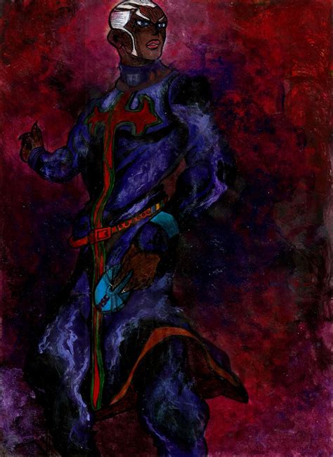 An Old Enrico Pucci Painting With A Retouch Rstardustcrusaders
