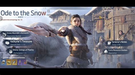 Undawn Ode To The Snow Part Gameplay Dawn Awakening Snowy Mountain S