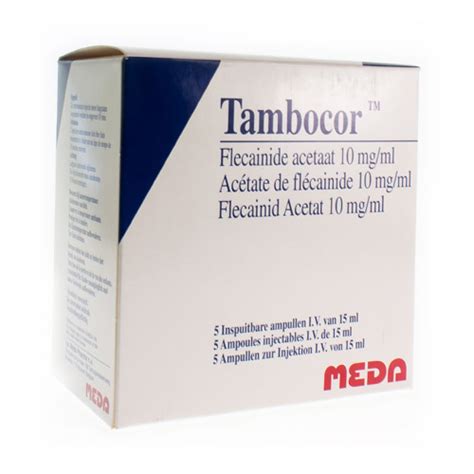 Tambocor Amp Iv 5 X 150 Mg15 Ml My Pharmacyshop