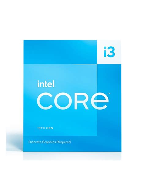 Processeur Intel Core I3 13100f Box 3 4ghz Socket Lga1700 Tunisie