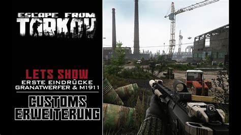 Customs Erweiterung Gl40 Grenade Launcher Escape From Tarkov