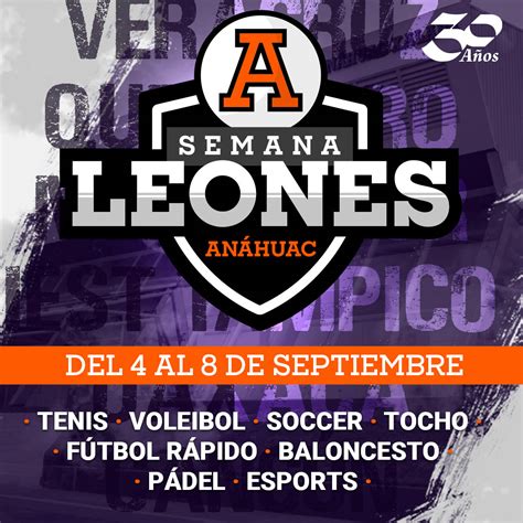 Semana Leones Universidad Anáhuac Veracruz