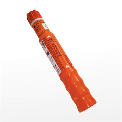 Red Handflare Comet Marine Distress Signals