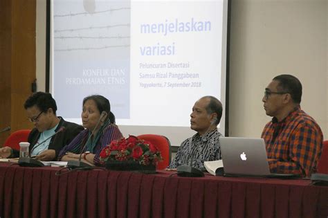 Samsu Rizal Panggabean Dan Pandangannya Soal Konflik Etnis Di Indonesia