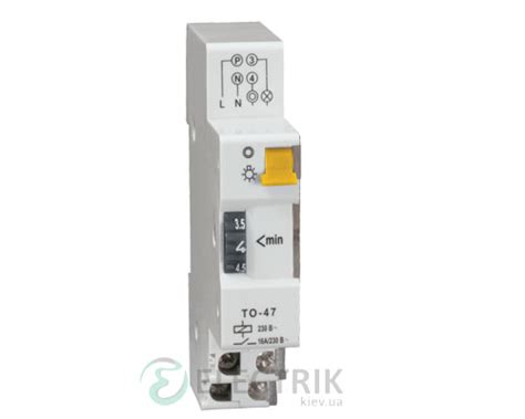 Таймер освещения ТО47 16А 230В на DIN-рейку, IEK на сайте Electrik