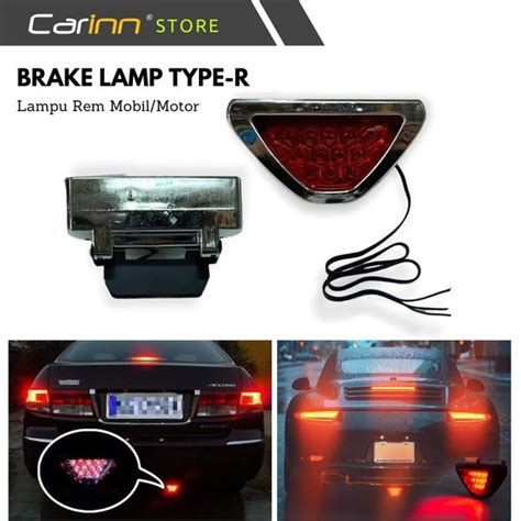 Jual Brake Lamp Type R Lampu Rem Lampu Segitiga Tr Red Ferrari Di