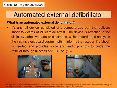 Ppt Systematic Review Automated External Defibrillators Programs In