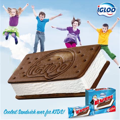 Igloo Cookies Cream Ice Cream Sandwich X 100ml Ubicaciondepersonas