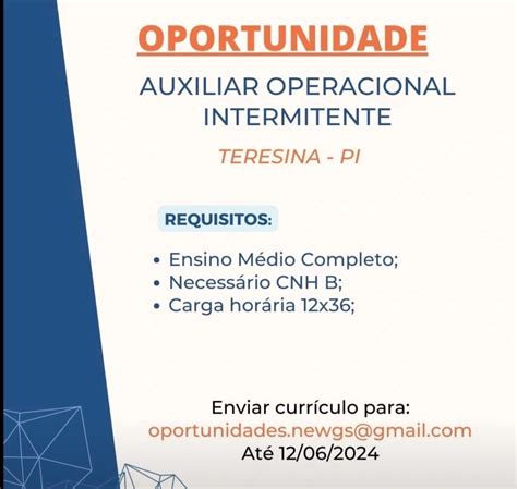 Vagas De Emprego Para Auxiliar Operacional E Analista De Trade