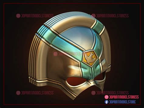 Peacemaker TV Series Helmet - The Suicide Squad 3D Model by pthofantastic