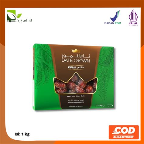 Jual Cod Kurma Date Crown Khalas Kg Original Al Foah Company Llc