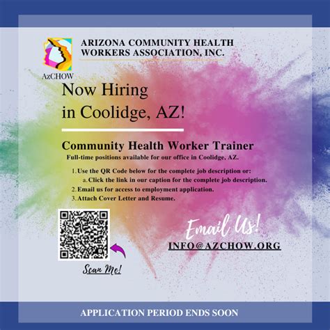 Arizona Community Health Workers Association On Twitter We Are Hiring