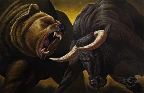 Bear Vs Bull Wildanimalwarfare