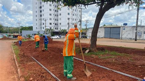 Praças do Setor Pedro Ludovico são revitalizadas pela Comurg