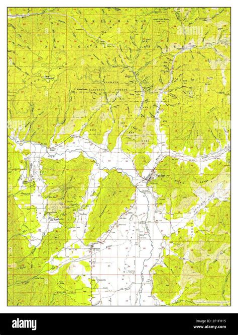 Fort Jones California Map 1955 162500 United States Of America By Timeless Maps Data Us