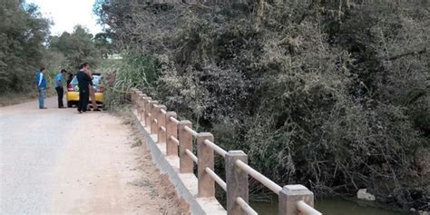 Corpo de mulher é encontrado parcialmente carbonizado ao lado de ponte