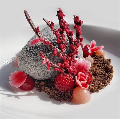 5 Chefs Who Master The Art Of Plating In Tokyo The Art Of Plating Chocolate Crumble Food