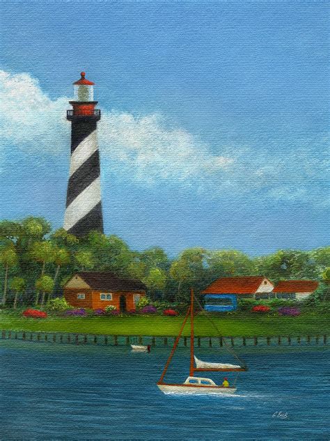 Gordon Lighthouse Painting At Explore Collection