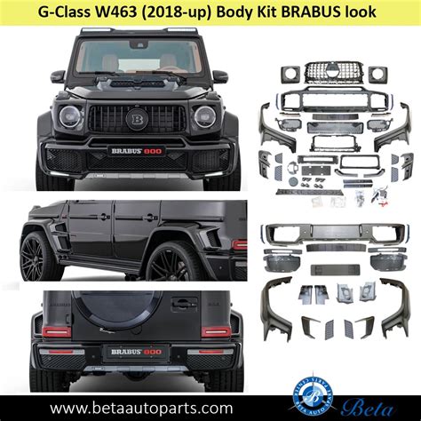 G Wagon Brabus Body Kit