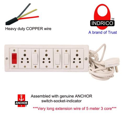 Indrico Switch Boards For Home Meter Long Cable Indrico