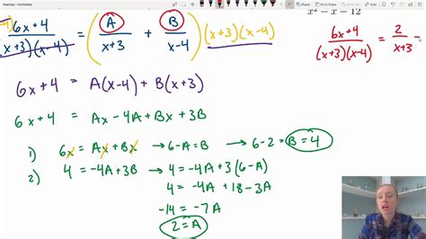 Partial Fraction Decomposition Repeated Roots Example Problem Youtube E56