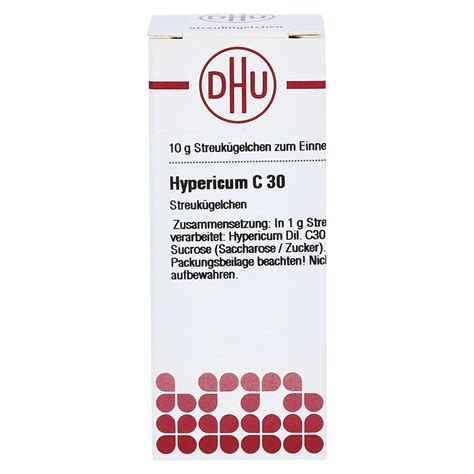 Hypericum C Globuli Gramm N Kaufen Medpex