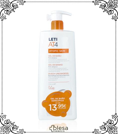 Leti AT 4 gel de baño 750 ml Blesa Farmacia