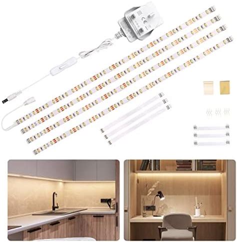 Wobane Under Cabinet Lighting Kit Flexible Cm Led Strip Lights