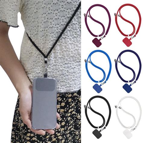 9 Farben für Handy hängendes Kabel Telefon Lanyards Handy Strap Nylon