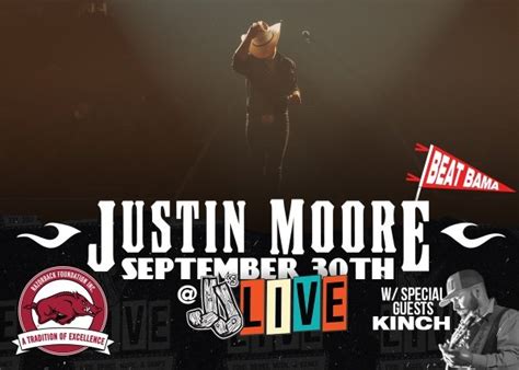 Justin Moore Razorback Foundation