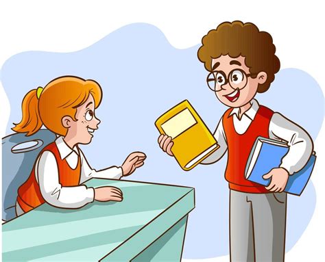 Vector Illustration Of Students Talking In Class 12576663 Vector Art At