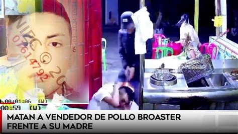 San Juan De Lurigancho Joven Emprendedor Fue Asesinado Frente A Su