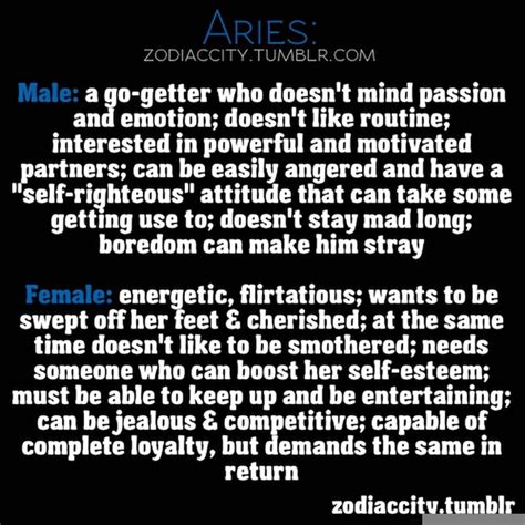 Aries Qualities Female