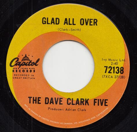 The Dave Clark Five Glad All Over 1964 Vinyl Discogs