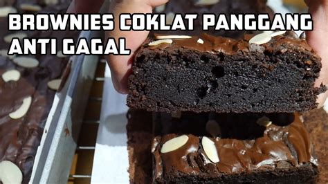 Resep Brownies Panggang Cokelat Anti Gagal The Best Brownies Recipes