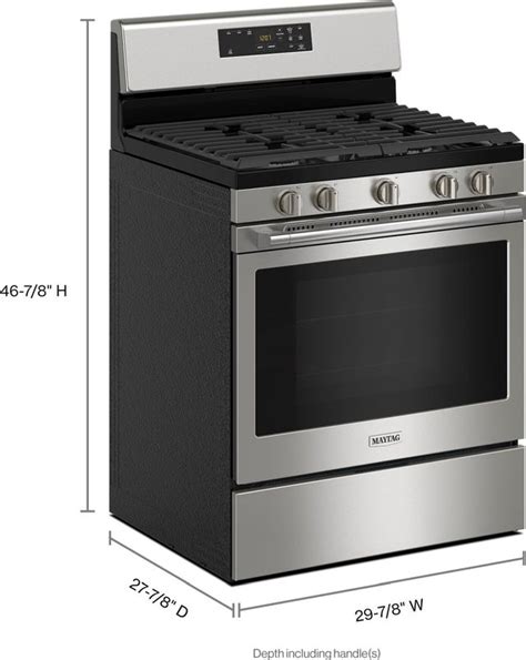 Maytag® 30 Fingerprint Resistant Stainless Steel Freestanding Gas Range Albert Lee Seattle