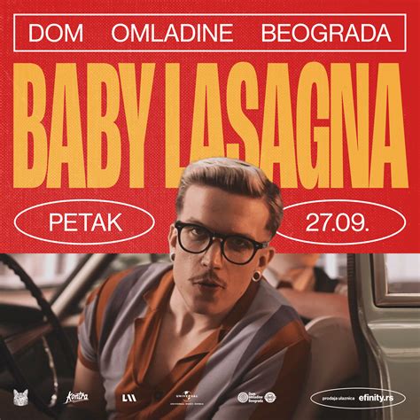 Koncert Baby Lasagna Dom Omladine Beograda