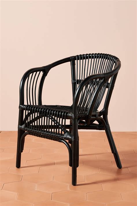 Pari Rattan Chair Rattan Chair Black Rattan Chair Rattan Dining Chairs