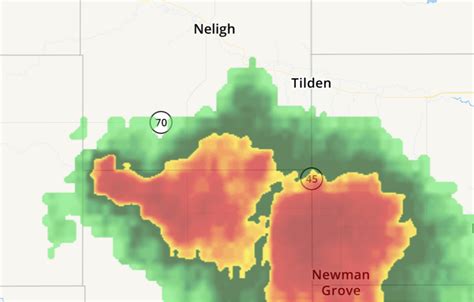 Storm Warning Issued: Quarter-Sized Hail Expected - Antelope County News