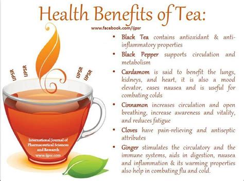 health benefits of tea | Tea health benefits, Tea benefits, Healthy teas