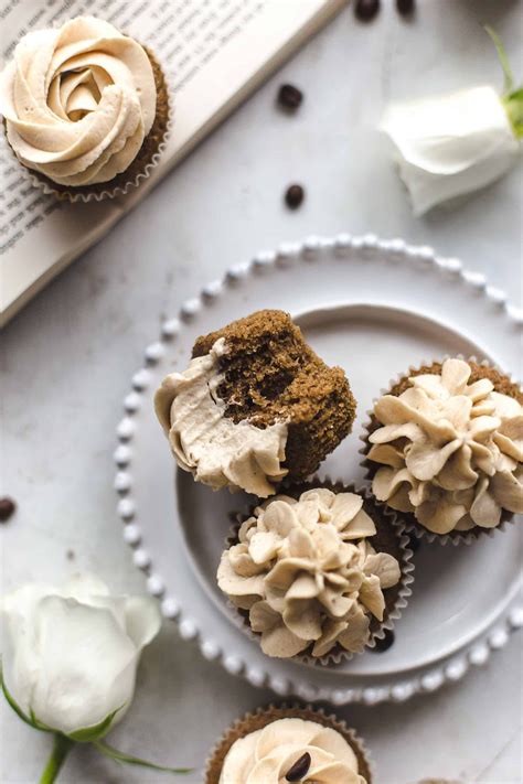 These Coffee Cupcakes Come With A Soft And Moist Coffee Cupcake And An