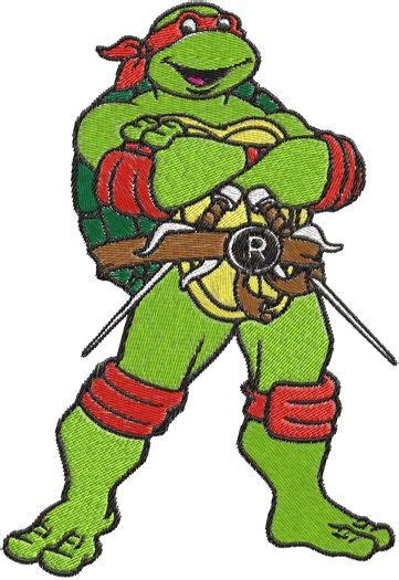 Ninja Turtles Machine Embroidery Design 0164 350 Via Etsy