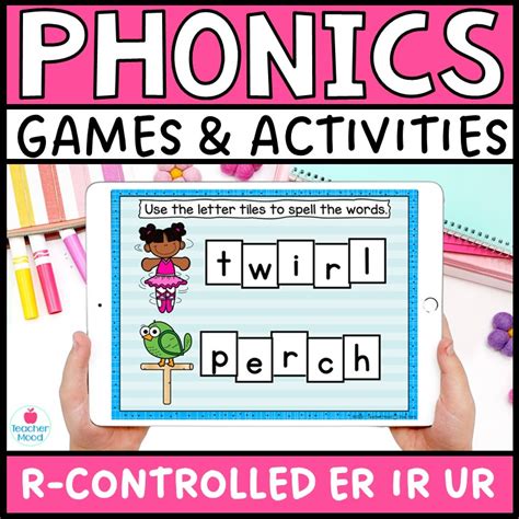 Phonics Games R Controlled Vowels Er Ir Ur Literacy Centers For 1st Grade Made By Teachers