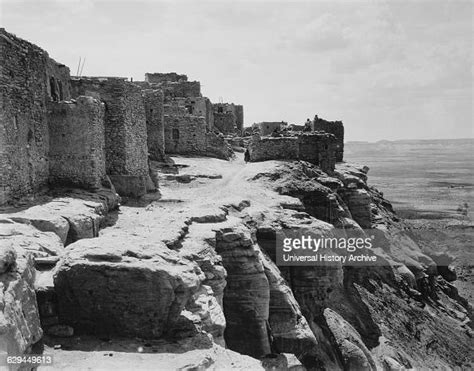 Walpi Hopi Village On First Mesa Arizona Usa Circa 1901 Photo D