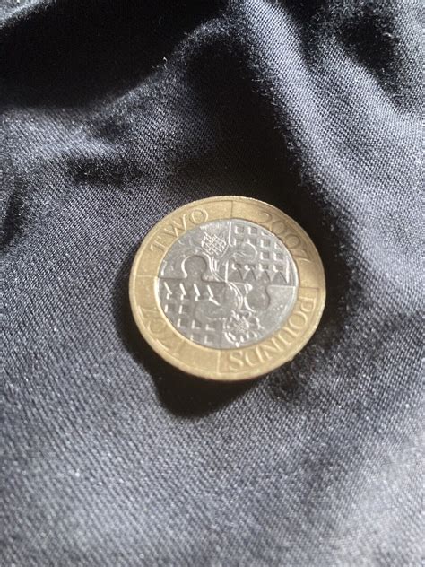 Rare 2 Pound Coin 1707 2007 Act Of Union Tercentenary EBay