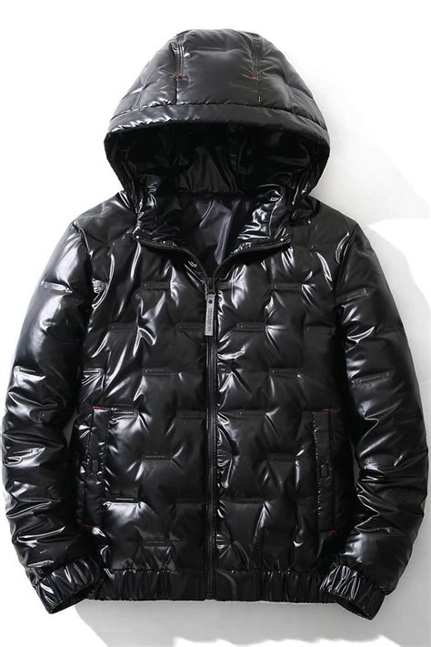 Winter Fashion Jackets Vintage Hombre Kimono Style Puffer Hoods