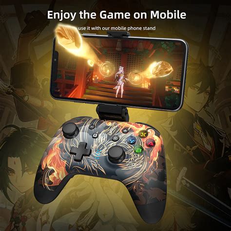 Easysmx Bayard Tri Mode Wireless Gaming Controller Dragon With