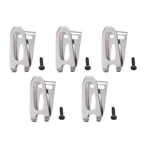 5Pcs Stainless Steel Belt Clip Hook For Makita BTD141 BTD141Z Drill