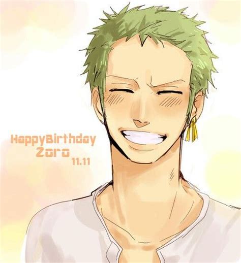 Happy Birthday Zoro Zoro Roronoa Zoro Zoro One Piece