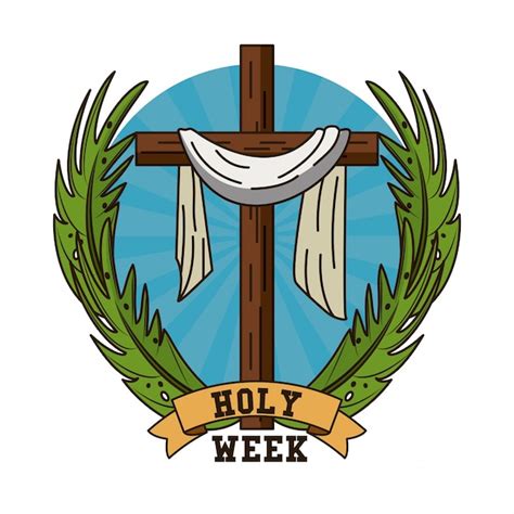 Premium Vector Holy Week Catholic Tradition